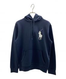 POLO RALPH LAUREN（ポロ・ラルフローレン）の古着「プルオーバーパーカー」｜ネイビー