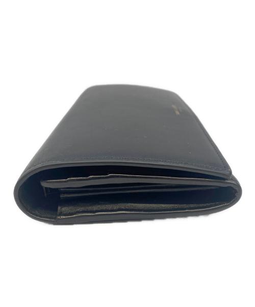 Saint Laurent Paris（サンローランパリ）Saint Laurent Paris (サンローランパリ) フラップロングウォレット ブラックの古着・服飾アイテム