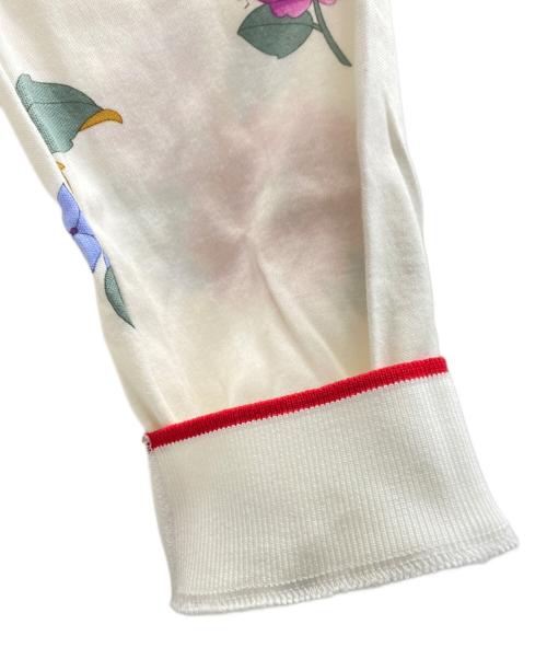LEONARD SPORT（レオナール スポーツ）LEONARD SPORT (レオナール スポーツ) ポロシャツ ホワイト×ピンク サイズ:XLの古着・服飾アイテム