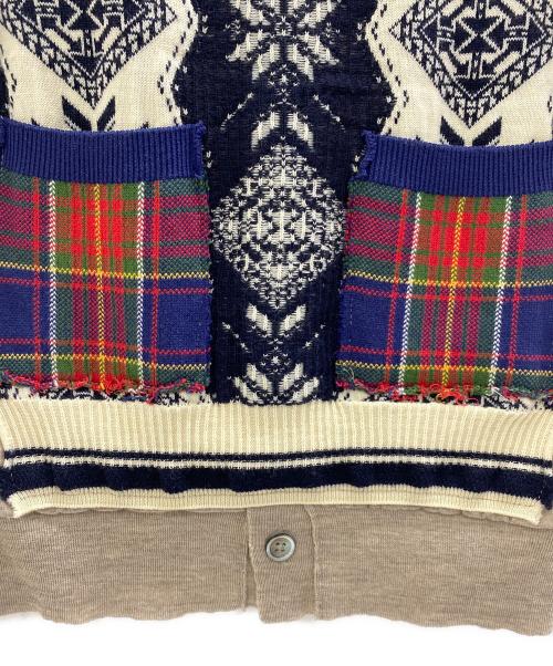 COMME des GARCONS HOMME PLUS（コムデギャルソンオムプリュス）COMME des GARCONS HOMME PLUS (コムデギャルソンオムプリュス) 薄手ニット ベージュ サイズ:Mの古着・服飾アイテム