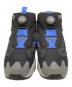 REEBOK (リーボック) スニーカー ブラック×ブルー サイズ:24：6000円