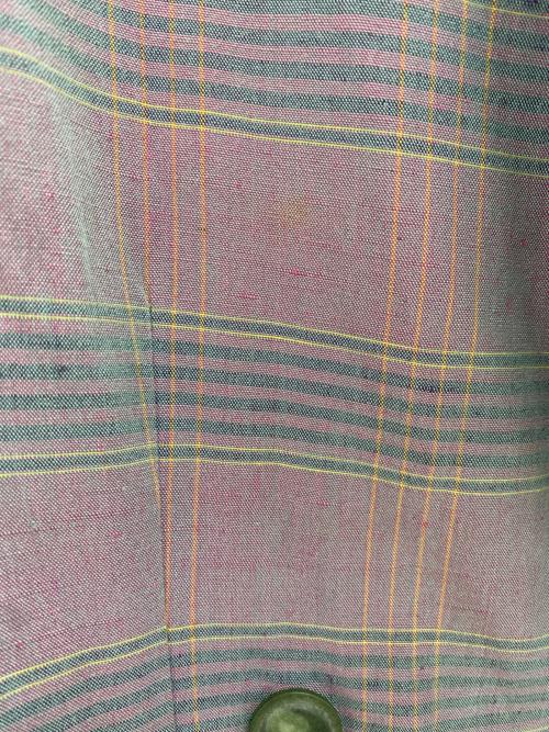 EMPORIO ARMANI（エンポリオ アルマーニ）EMPORIO ARMANI (エンポリオ アルマーニ) スモーキングジャケット パープル サイズ:Lの古着・服飾アイテム