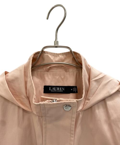 LAUREN RALPH LAUREN（ローレンラルフローレン）LAUREN RALPH LAUREN (ローレンラルフローレン) マウンテンパーカー ピンク サイズ:Mの古着・服飾アイテム