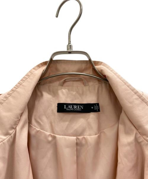 LAUREN RALPH LAUREN（ローレンラルフローレン）LAUREN RALPH LAUREN (ローレンラルフローレン) マウンテンパーカー ピンク サイズ:Mの古着・服飾アイテム