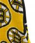 中古・古着 BOSTON BRUINS (ボストン・ブルーインズ) 厚手ニット ブラック×イエロー サイズ:XXL：5000円