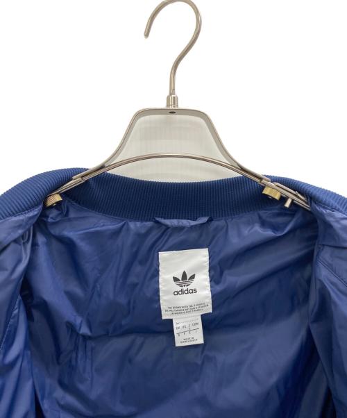 adidas（アディダス）adidas (アディダス) ダウンジャケット ブルー サイズ:Mの古着・服飾アイテム