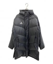 adidas（アディダス）の古着「ダウンジャケット」｜ブラック