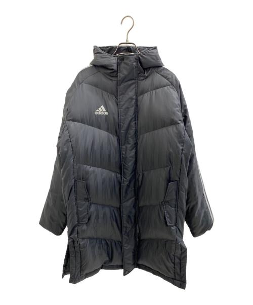 adidas（アディダス）adidas (アディダス) ダウンジャケット ブラック サイズ:Mの古着・服飾アイテム