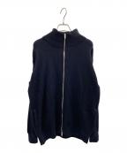 UNITED ARROWSユナイテッドアローズ）の古着「ドライバーズニット」｜ブラック