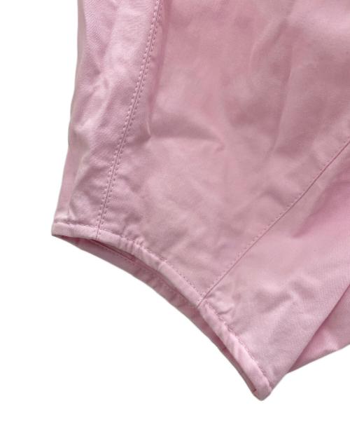 UNITED ARROWS（ユナイテッドアローズ）UNITED ARROWS (ユナイテッドアローズ) タックパフスリーブブラウス ピンク サイズ:表記なしの古着・服飾アイテム