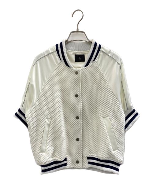 Mia（ミーア）Mia (ミーア) ドッキングスタジャン アイボリー サイズ:38の古着・服飾アイテム