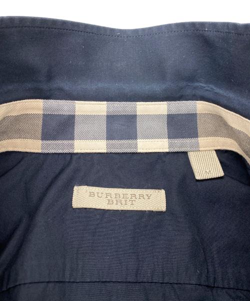 BURBERRY BRIT（バーバリーブリット）BURBERRY BRIT (バーバリーブリット) 長袖シャツ ネイビー サイズ:Mの古着・服飾アイテム
