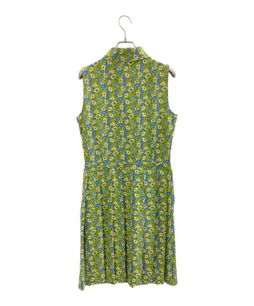 TORY BURCH（トリーバーチ）TORY BURCH (トリーバーチ) ノースリーブワンピース 黄緑 サイズ:M 未使用品の古着・服飾アイテム