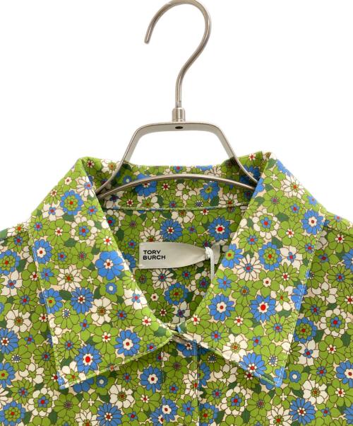 TORY BURCH（トリーバーチ）TORY BURCH (トリーバーチ) ノースリーブワンピース 黄緑 サイズ:M 未使用品の古着・服飾アイテム