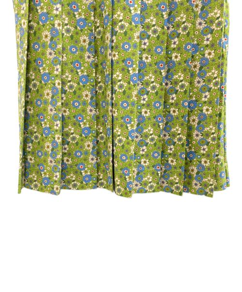 TORY BURCH（トリーバーチ）TORY BURCH (トリーバーチ) ノースリーブワンピース 黄緑 サイズ:M 未使用品の古着・服飾アイテム