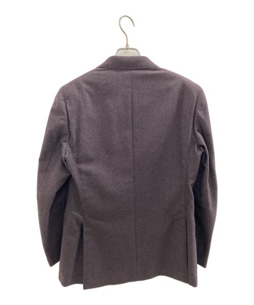 LARDINI（ラルディーニ）LARDINI (ラルディーニ) 【Loro Piana】ダブルブレストジャケット ブラウン サイズ:46の古着・服飾アイテム