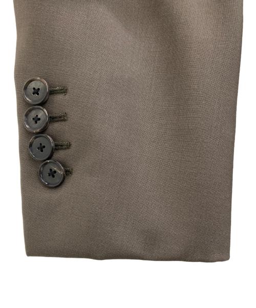 CARUSO（カルーゾ）CARUSO (カルーゾ) テーラードジャケット ブラウン サイズ:44/7Rの古着・服飾アイテム