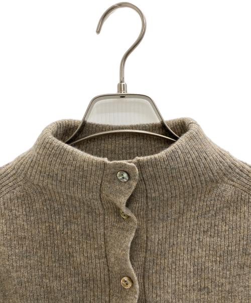 DRESSLAVE（ドレスレイブ）DRESSLAVE (ドレスレイブ) 厚手カーディガン グレー サイズ:38の古着・服飾アイテム