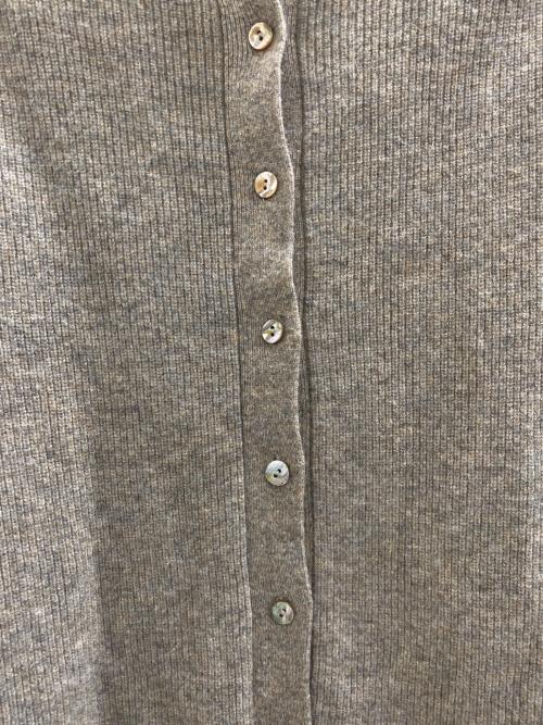 DRESSLAVE（ドレスレイブ）DRESSLAVE (ドレスレイブ) 厚手カーディガン グレー サイズ:38の古着・服飾アイテム