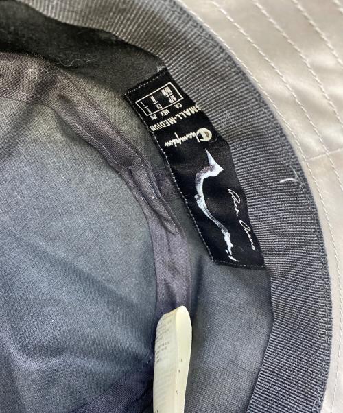 RICK OWENS（リックオウエンス）RICK OWENS (リックオウエンス) Champion (チャンピオン) バケットハット グレーの古着・服飾アイテム