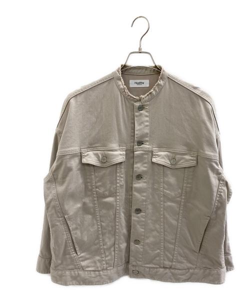 Healthy DENIM（ヘルシーデニム）Healthy DENIM (ヘルシーデニム) デニムジャケット ベージュ サイズ:Sの古着・服飾アイテム