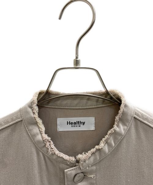 Healthy DENIM（ヘルシーデニム）Healthy DENIM (ヘルシーデニム) デニムジャケット ベージュ サイズ:Sの古着・服飾アイテム