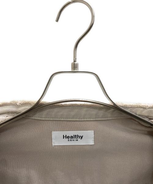 Healthy DENIM（ヘルシーデニム）Healthy DENIM (ヘルシーデニム) デニムジャケット ベージュ サイズ:Sの古着・服飾アイテム