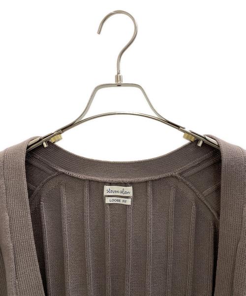 STEVEN ALAN（スティーブンアラン）STEVEN ALAN (スティーブンアラン) SUP COTTON KNIT VEST -LOOSE/ベスト ベージュ サイズ:Mの古着・服飾アイテム