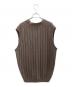 STEVEN ALAN (スティーブンアラン) SUP COTTON KNIT VEST -LOOSE/ベスト ベージュ サイズ:M：5000円