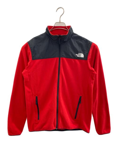 THE NORTH FACE（ザ ノース フェイス）THE NORTH FACE (ザ ノース フェイス) マウンテンバーサマイクロジャケット レッド×ブラック サイズ:Lの古着・服飾アイテム