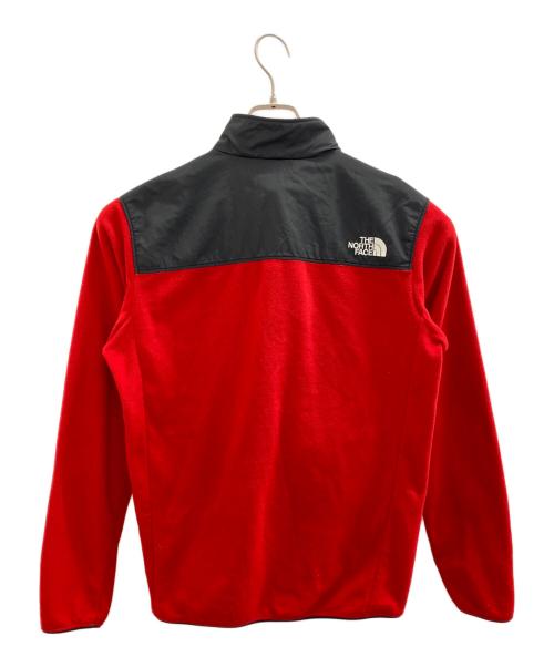 THE NORTH FACE（ザ ノース フェイス）THE NORTH FACE (ザ ノース フェイス) マウンテンバーサマイクロジャケット レッド×ブラック サイズ:Lの古着・服飾アイテム