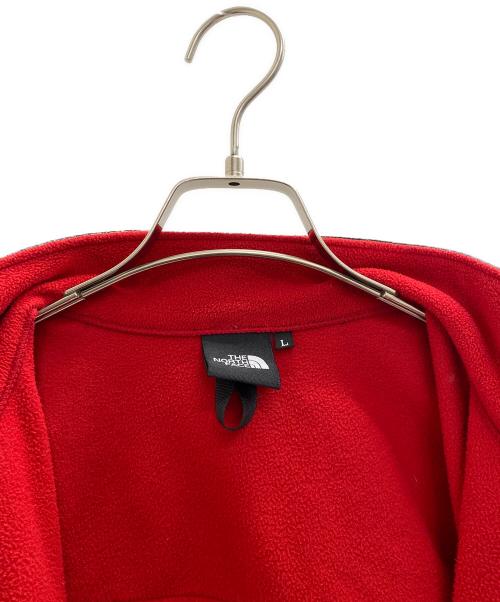 THE NORTH FACE（ザ ノース フェイス）THE NORTH FACE (ザ ノース フェイス) マウンテンバーサマイクロジャケット レッド×ブラック サイズ:Lの古着・服飾アイテム