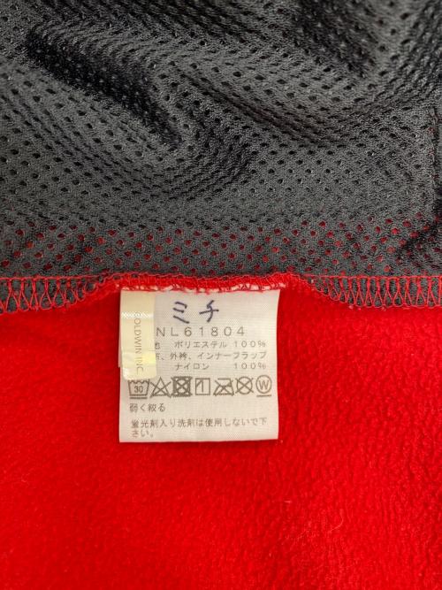 THE NORTH FACE（ザ ノース フェイス）THE NORTH FACE (ザ ノース フェイス) マウンテンバーサマイクロジャケット レッド×ブラック サイズ:Lの古着・服飾アイテム