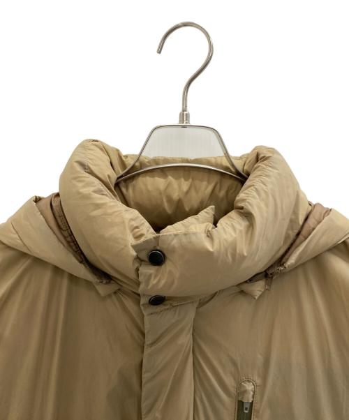 a.v.v（アーヴェヴェ）a.v.v (アーヴェヴェ) ダウンコート ブラウン サイズ:Lの古着・服飾アイテム