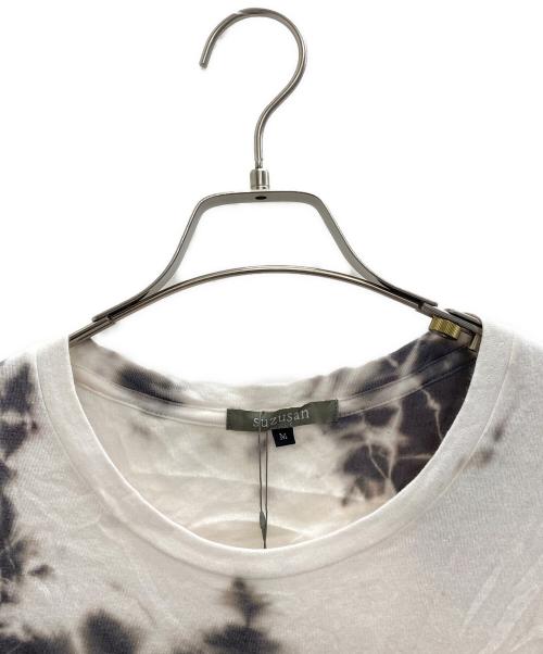 suzusan（スズサン）suzusan (スズサン) 長袖Tシャツ パープル×ホワイト サイズ:M 未使用品の古着・服飾アイテム