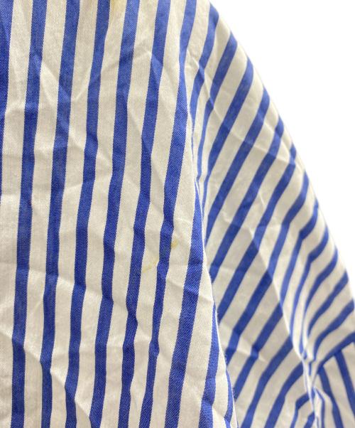 SECULAR（セキュラー）SECULAR (セキュラー) 長袖シャツ ホワイト×ブルー サイズ:Sの古着・服飾アイテム