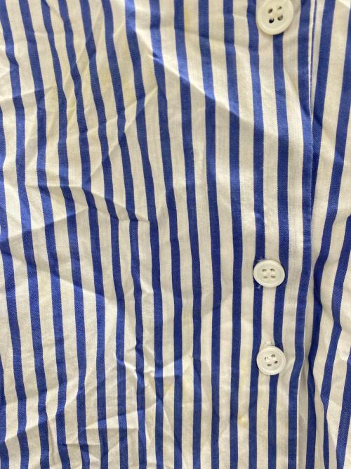 SECULAR（セキュラー）SECULAR (セキュラー) 長袖シャツ ホワイト×ブルー サイズ:Sの古着・服飾アイテム