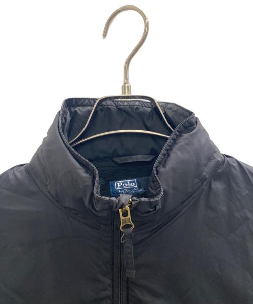 POLO RALPH LAUREN（ポロ・ラルフローレン）POLO RALPH LAUREN (ポロ・ラルフローレン) 中綿ジャケット ブラック サイズ:170の古着・服飾アイテム