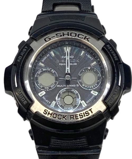 CASIO（カシオ）CASIO (カシオ) 腕時計 シルバー×ブラックの古着・服飾アイテム