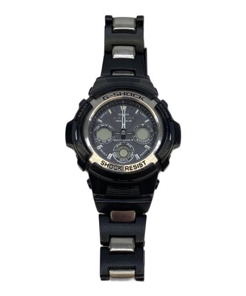 CASIO（カシオ）CASIO (カシオ) 腕時計 シルバー×ブラックの古着・服飾アイテム