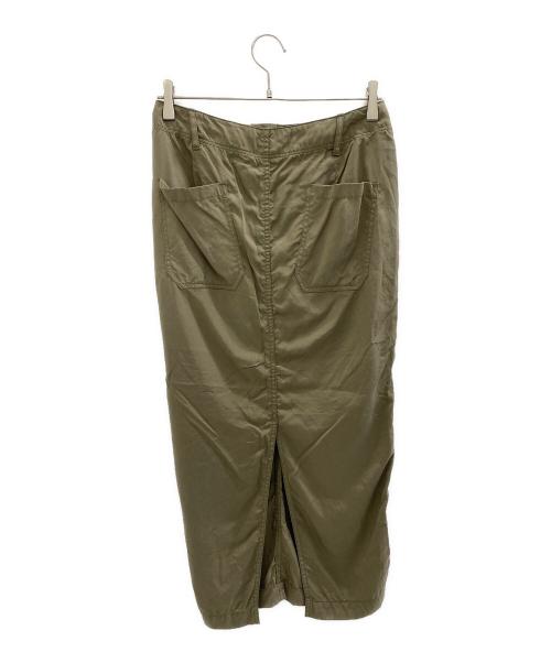 Whim Gazette（ウィムガゼット）Whim Gazette (ウィムガゼット) ミリタリースカート グリーン サイズ:38の古着・服飾アイテム