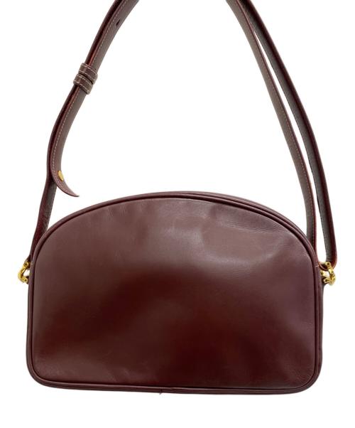 Cartier（カルティエ）Cartier (カルティエ) ショルダーバッグ レッドの古着・服飾アイテム