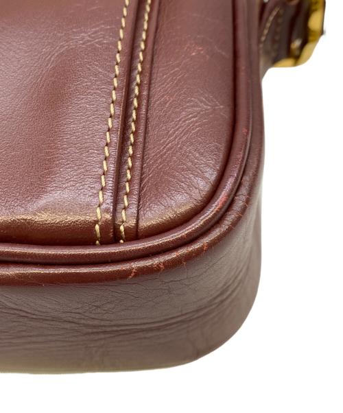 Cartier（カルティエ）Cartier (カルティエ) ショルダーバッグ レッドの古着・服飾アイテム