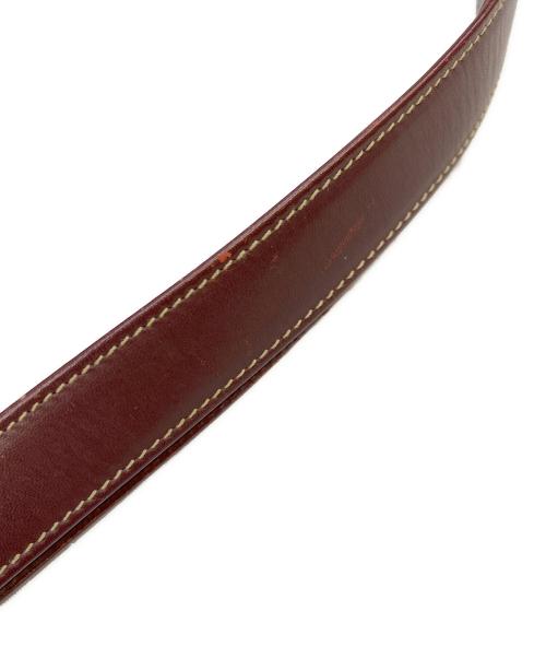 Cartier（カルティエ）Cartier (カルティエ) ショルダーバッグ レッドの古着・服飾アイテム