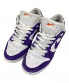 NIKEナイキ）の古着「SB DUNK LOW PRO ISO」｜パープル×ホワイト