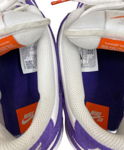 NIKE（ナイキ）NIKE (ナイキ) SB DUNK LOW PRO ISO パープル×ホワイト サイズ:27.5cmの古着・服飾アイテム