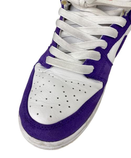 NIKE（ナイキ）NIKE (ナイキ) SB DUNK LOW PRO ISO パープル×ホワイト サイズ:27.5cmの古着・服飾アイテム