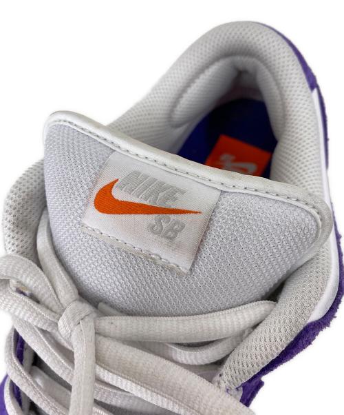 NIKE（ナイキ）NIKE (ナイキ) SB DUNK LOW PRO ISO パープル×ホワイト サイズ:27.5cmの古着・服飾アイテム