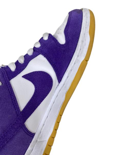 NIKE（ナイキ）NIKE (ナイキ) SB DUNK LOW PRO ISO パープル×ホワイト サイズ:27.5cmの古着・服飾アイテム