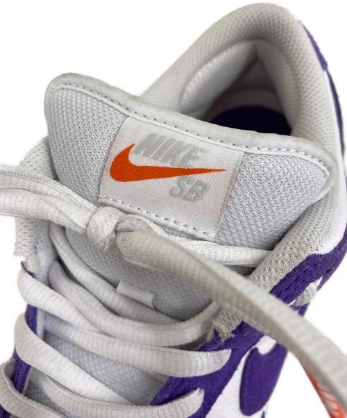 NIKE（ナイキ）NIKE (ナイキ) SB DUNK LOW PRO ISO パープル×ホワイト サイズ:27.5cmの古着・服飾アイテム